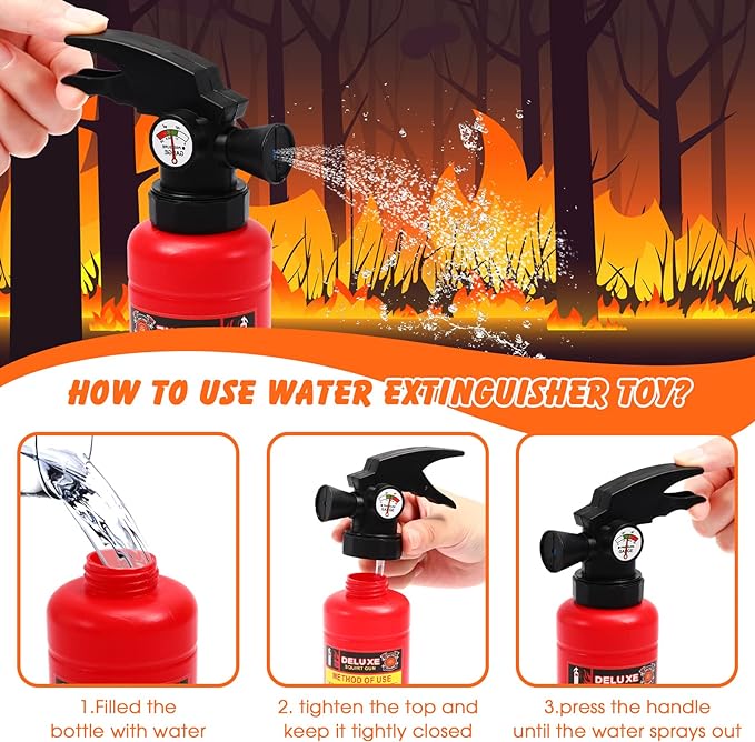 Fireman Costume Christmas Present for kids Toys for Boys and Girls