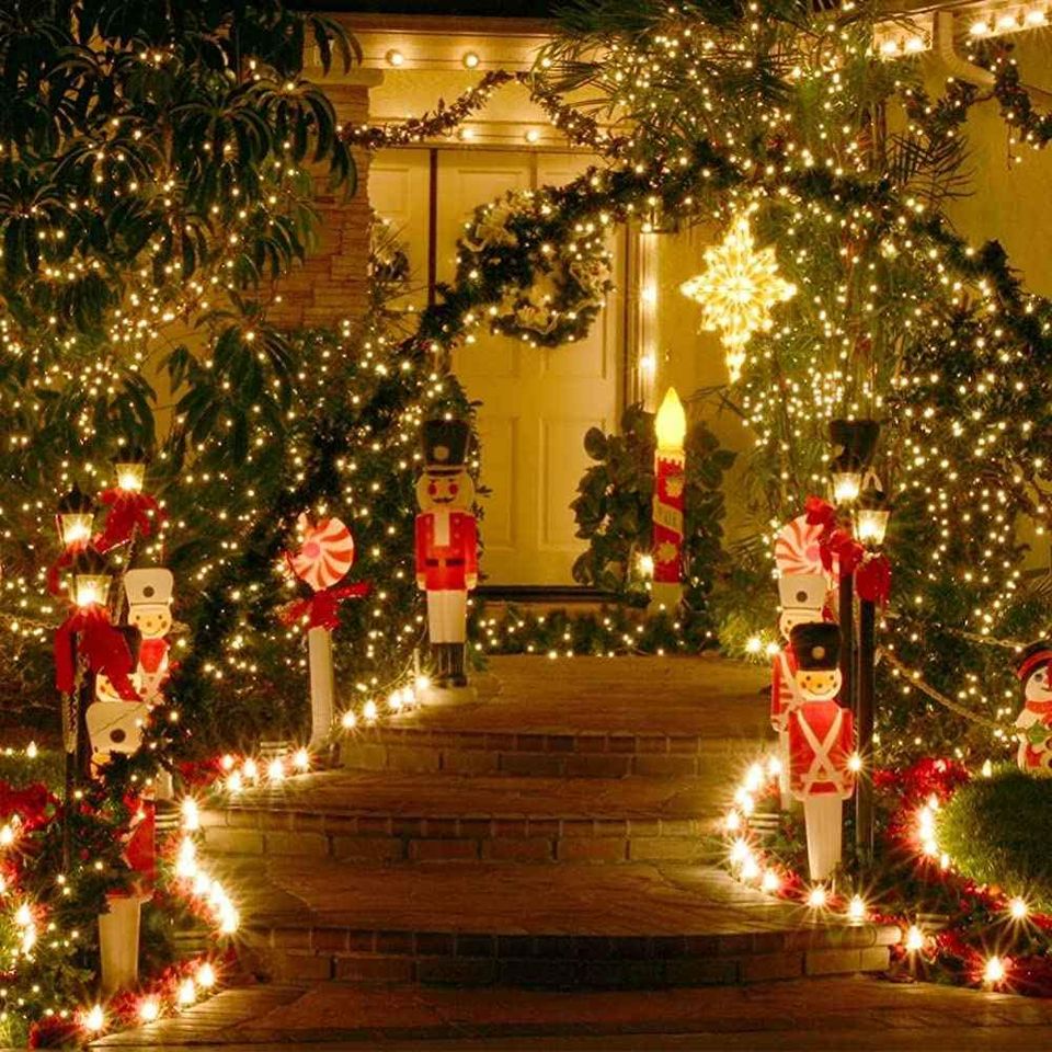 98ft Christmas Decoration String Lights Fairy Sparkling Lights - Warm White