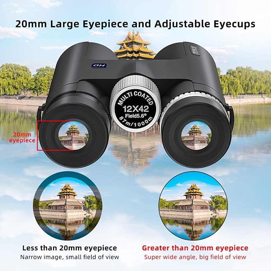 Nature Watching Binoculars with Tripod & Phone Attachment