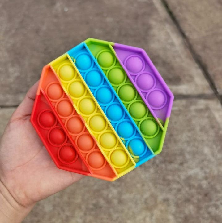 4 Pack Rainbow Pop It Toy