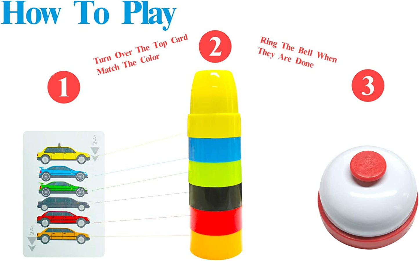Quick Cups Game Speed Cup Stacking Game Family Game
