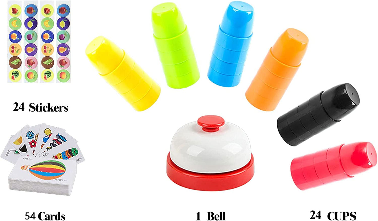 Quick Cups Game Speed Cup Stacking Game Family Game