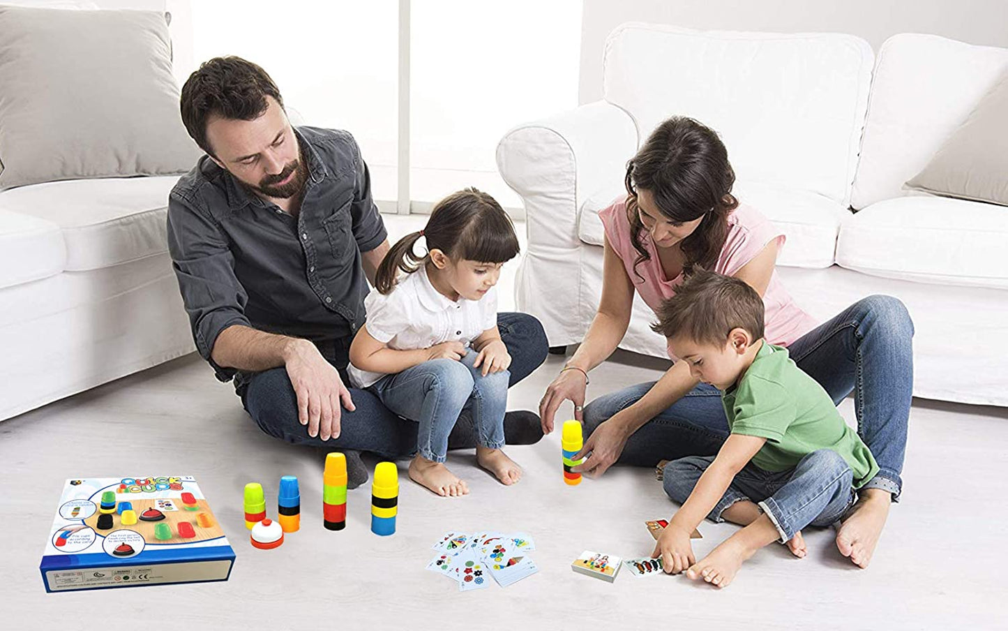 Quick Cups Game Speed Cup Stacking Game Family Game