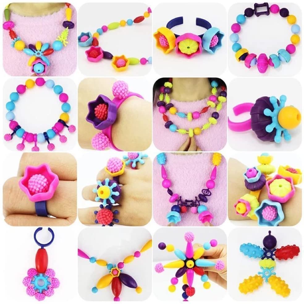 ON SALE!!! 550pcs Pop Bead DIY Jewelry Making Toy