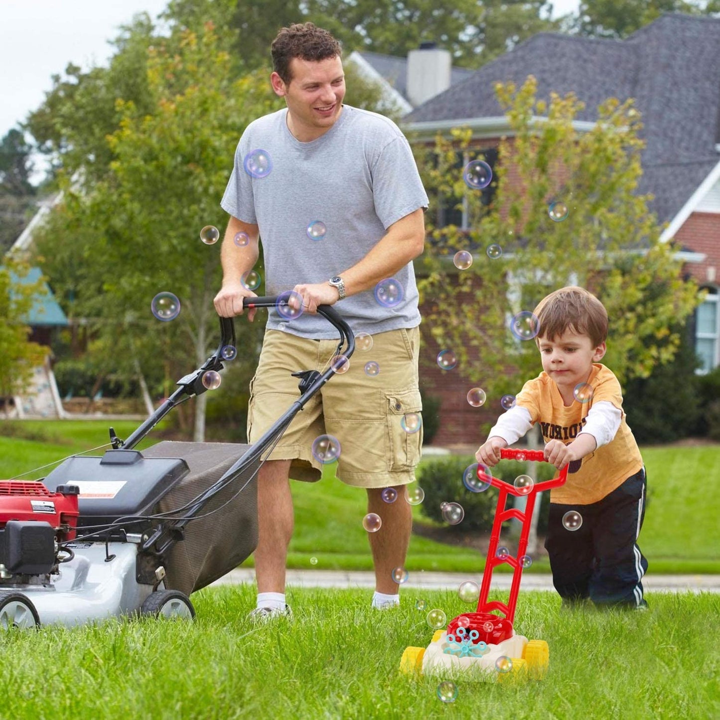 Automatic Bubble Blower Machine with Music