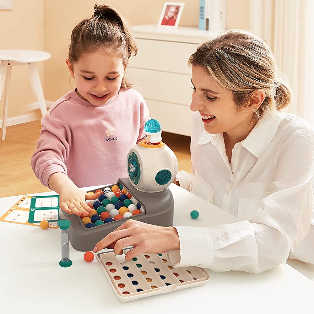 Rainbow Number Logic Board Game