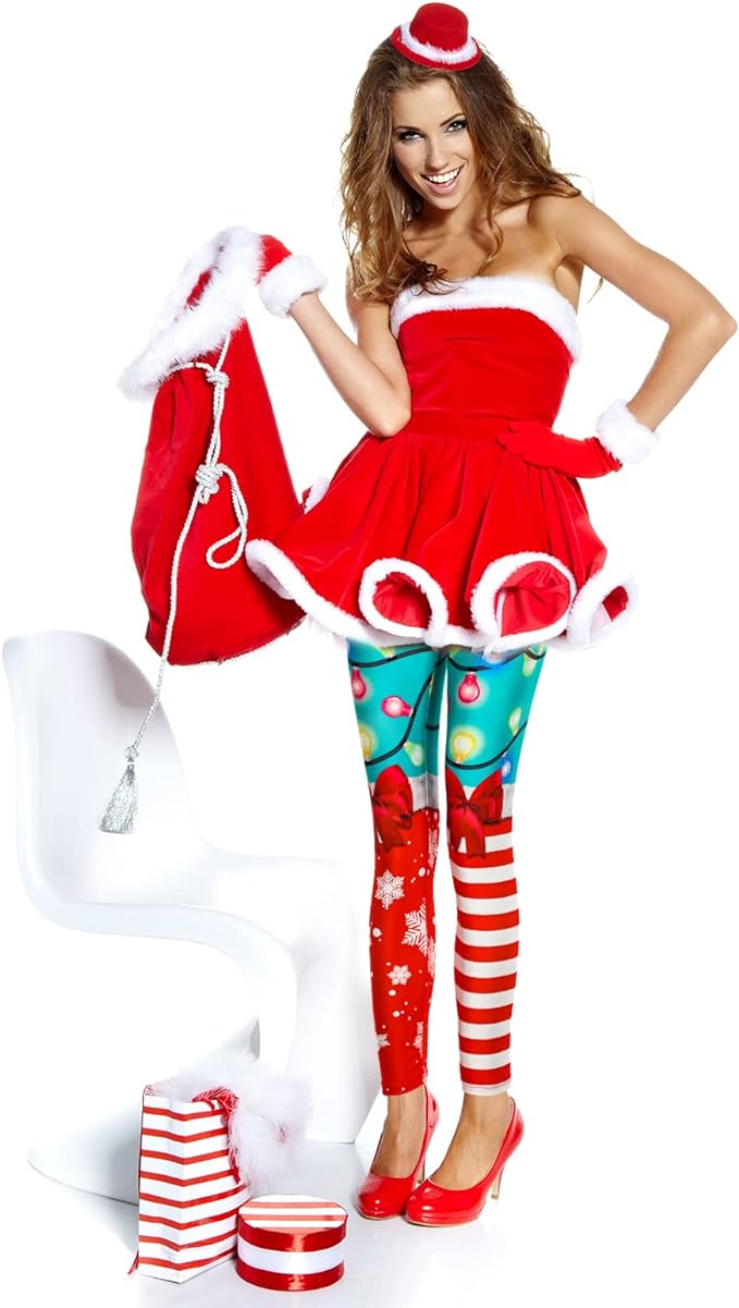 3 Pcs Funny Christmas Leggings for Women Ugly Printed Leggings Christm RStore TX 3 Pcs Funny Christmas Leggings for Women Ugly Printed Leggings Christm RStore TX