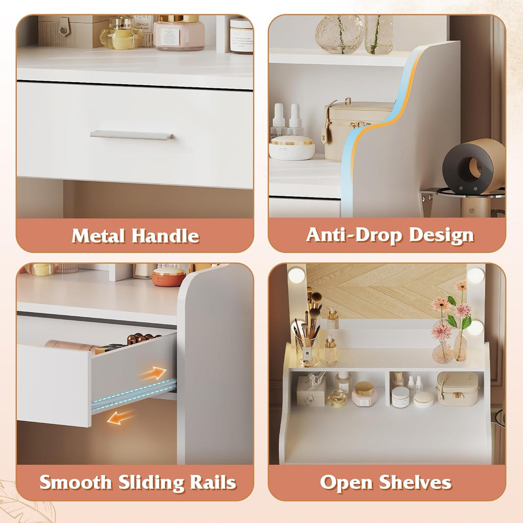 Small White Vanity