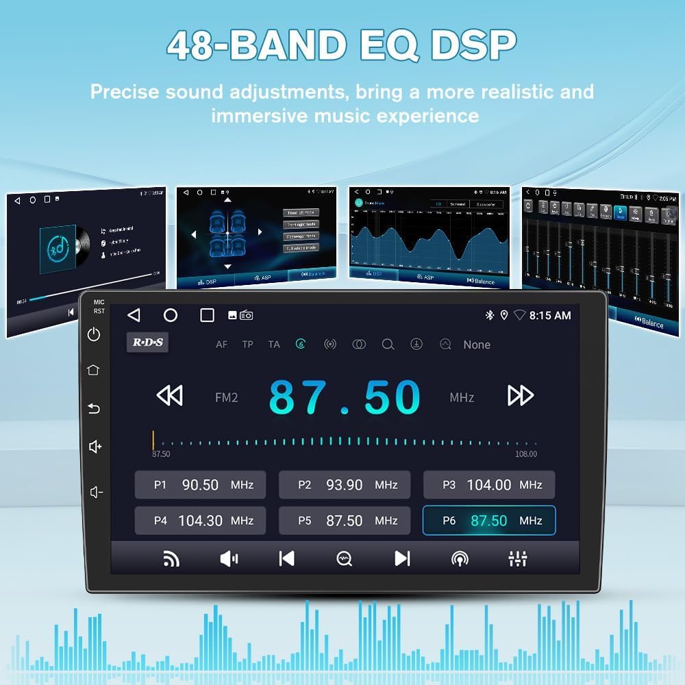 Car Radio for Dodge Ram 1500 2500 2013-2019 CarPlay/Android Auto