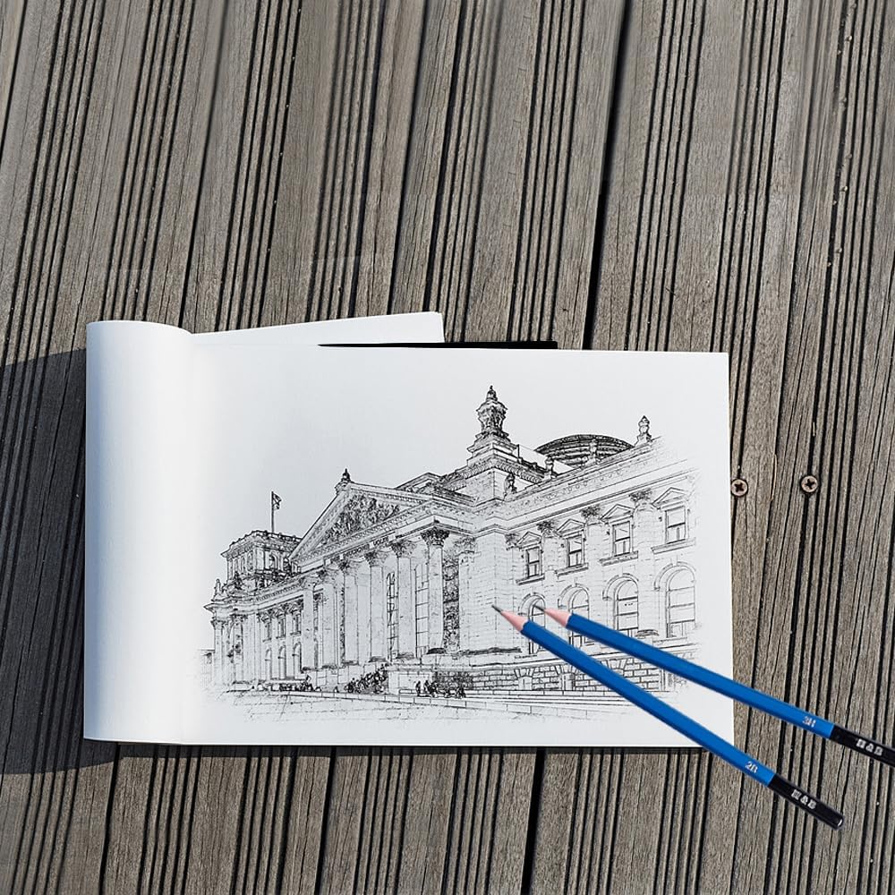 36 Pack Drawing Set Sketch Kit,Sketching Supplies with 2 sketch pad, Graphite Pencils, Charcoal Sticks, Eraser, Pro Art Drawing Kit for Artists Beginner Adults, Ideal for Shading, Blending