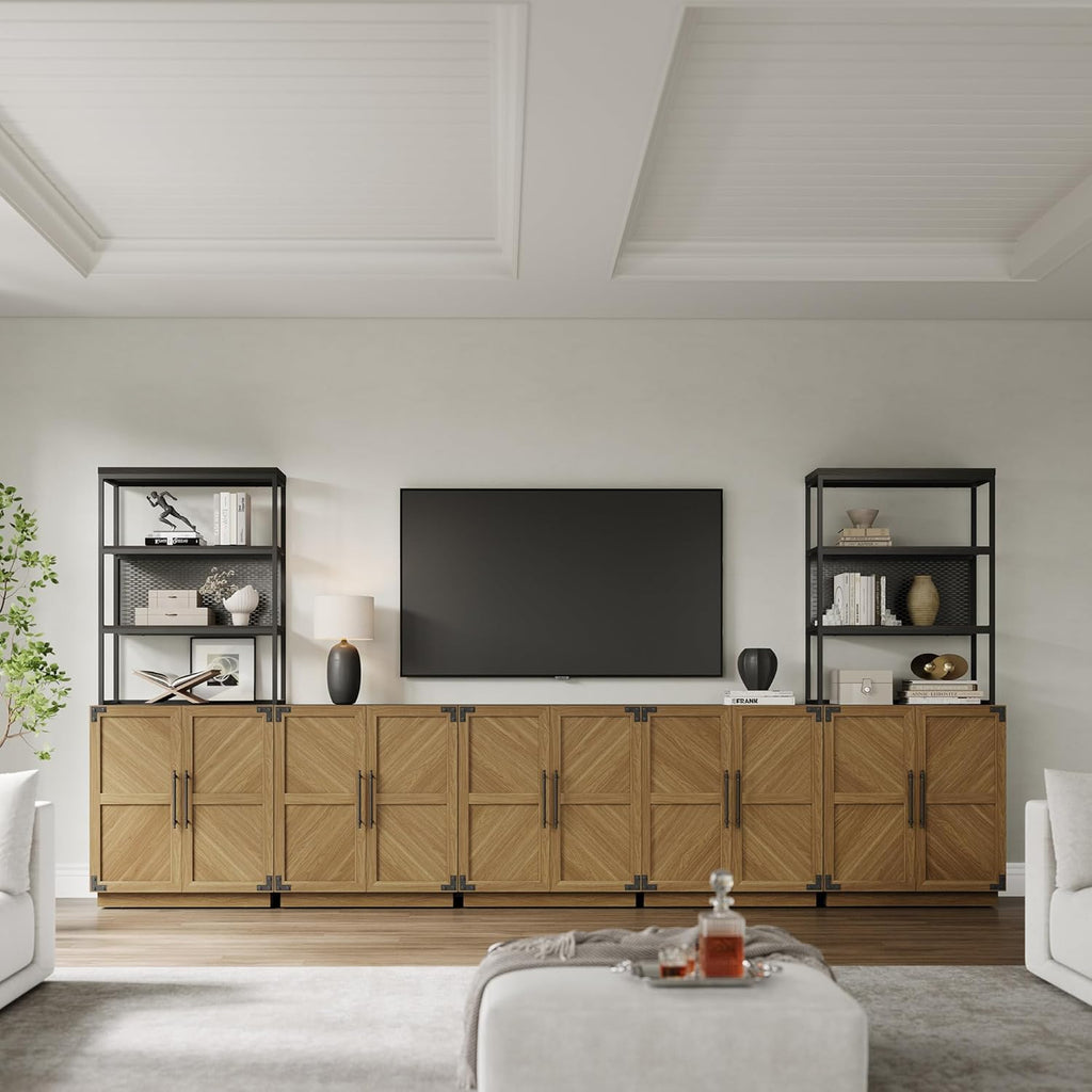 SICOTAS Sideboard Buffet Cabinet with Storage