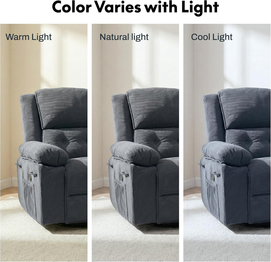 FLEXISPOT XRC2 360° Swivel Rocker Recliner for Adults