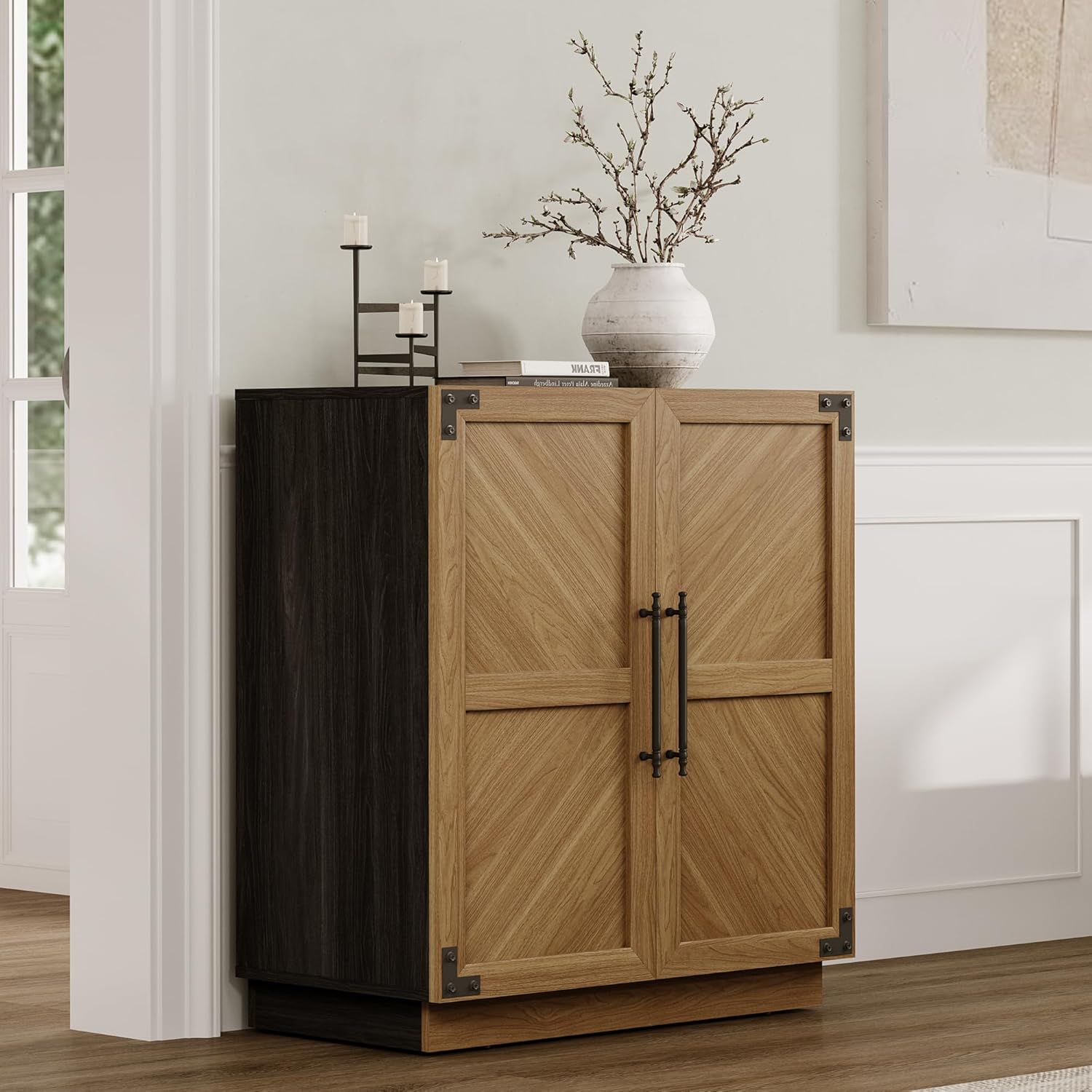 SICOTAS Sideboard Buffet Cabinet with Storage