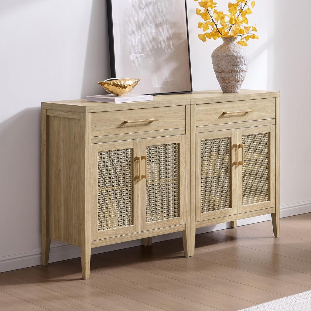SICOTAS 30" Kitchen Sideboard Buffet Cabinet with Storage