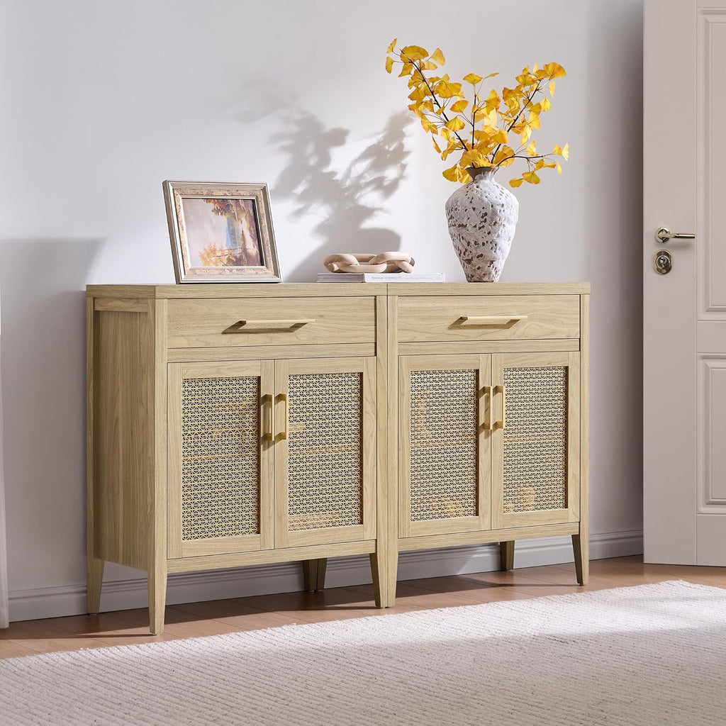 SICOTAS 30" Kitchen Sideboard Buffet Cabinet with Storage