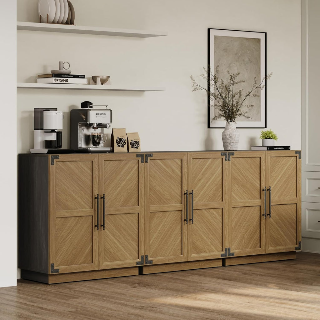 SICOTAS Sideboard Buffet Cabinet with Storage