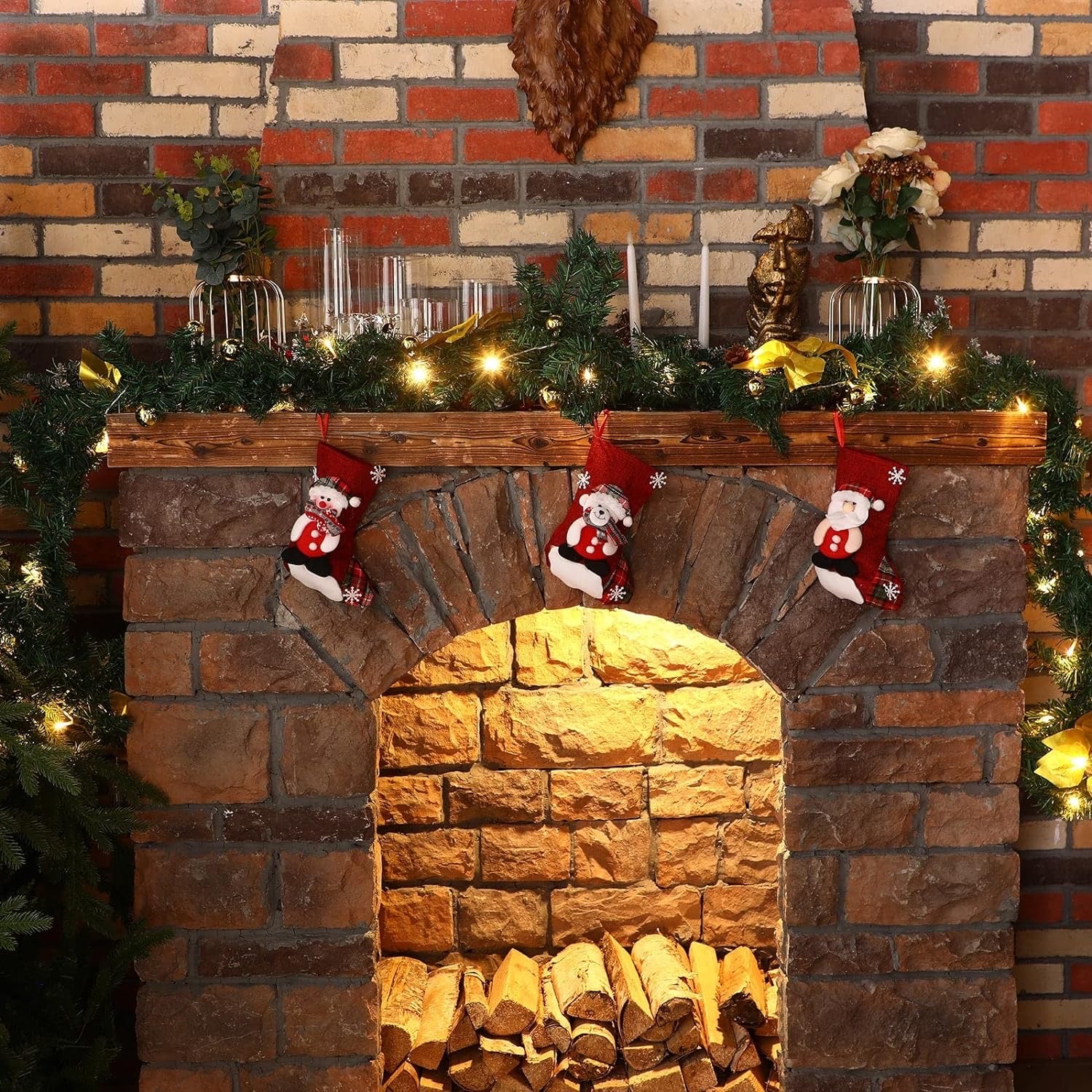 9ft Pre Lit Artificial Christmas Garland Lighted Garland Christmas Light