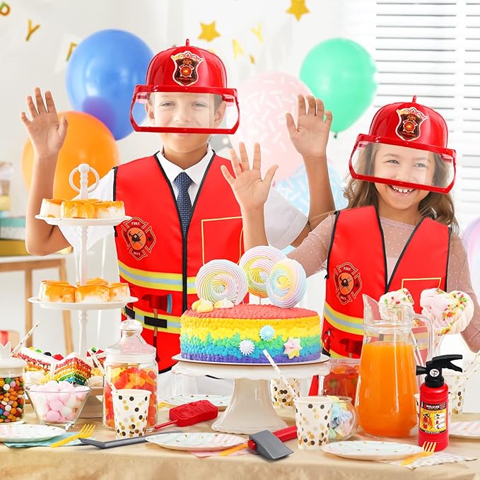 Fireman Costume Christmas Present for kids Toys for Boys and Girls