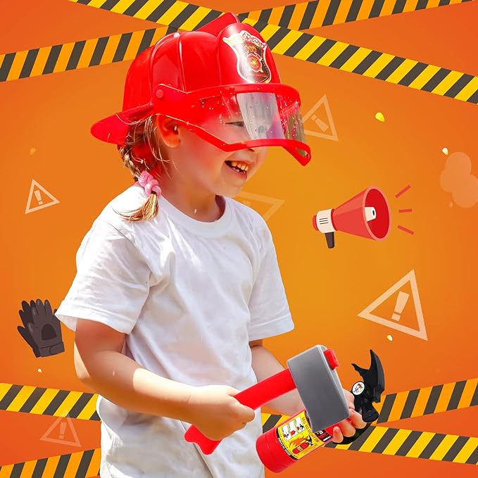 Fireman Costume Christmas Present for kids Toys for Boys and Girls