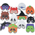 Foam Monster Masks for Halloween - Apparel Accessories - Costume Accessories - Masks - Halloween - 12 Pieces