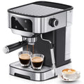 20 Bar Espresso Machine with Milk Frother, LED Touchscreen & 61 oz Removable Water Tank
