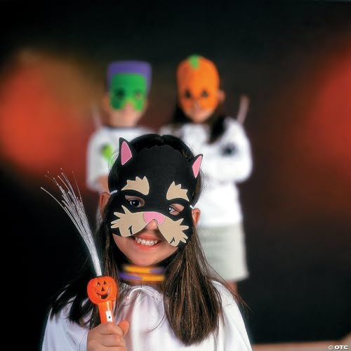Foam Monster Masks for Halloween - Apparel Accessories - Costume Accessories - Masks - Halloween - 12 Pieces