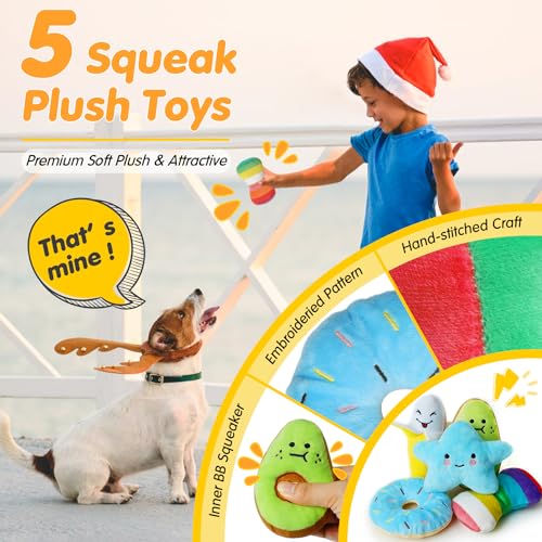 25 Pack Luxury Dog Chew Toys, Puppy Toys for Teething Small Dogs
