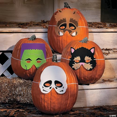 Foam Monster Masks for Halloween - Apparel Accessories - Costume Accessories - Masks - Halloween - 12 Pieces