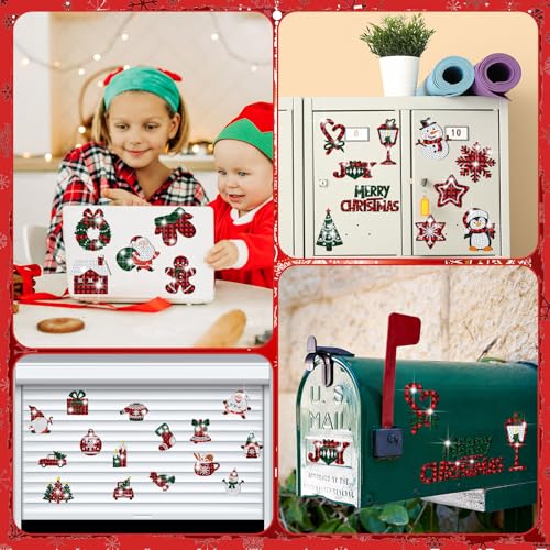 30 Pcs Christmas Diamond Art Magnet Kits