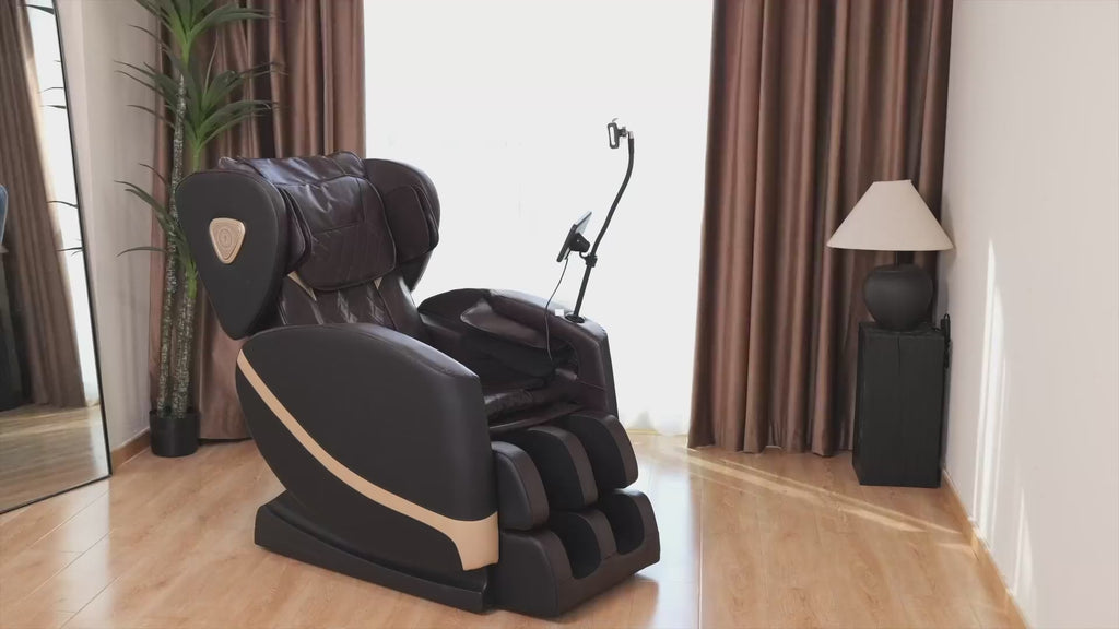 Massage Chair Full Body Zero Gravity Recliner, New Version 2026 14 Shiatsu Rollers, 10 Airbags, 5 Auto Modes, Heated, Foot Massage, Bluetooth Speaker, Touchscreen for Back & Neck Pain, Spa