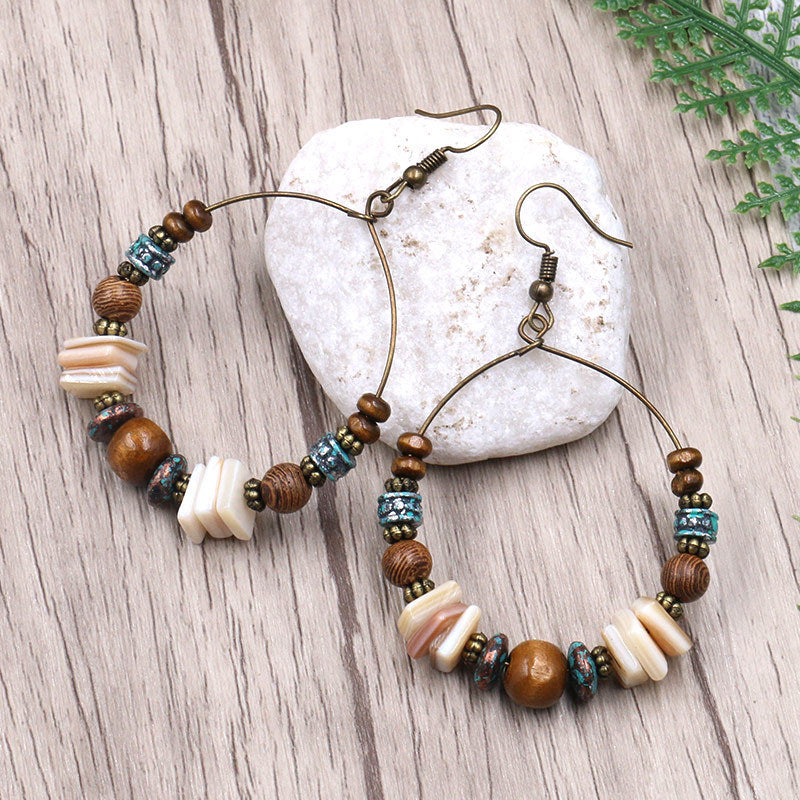 OPE02 Tribal Boho Lightweight Earrings