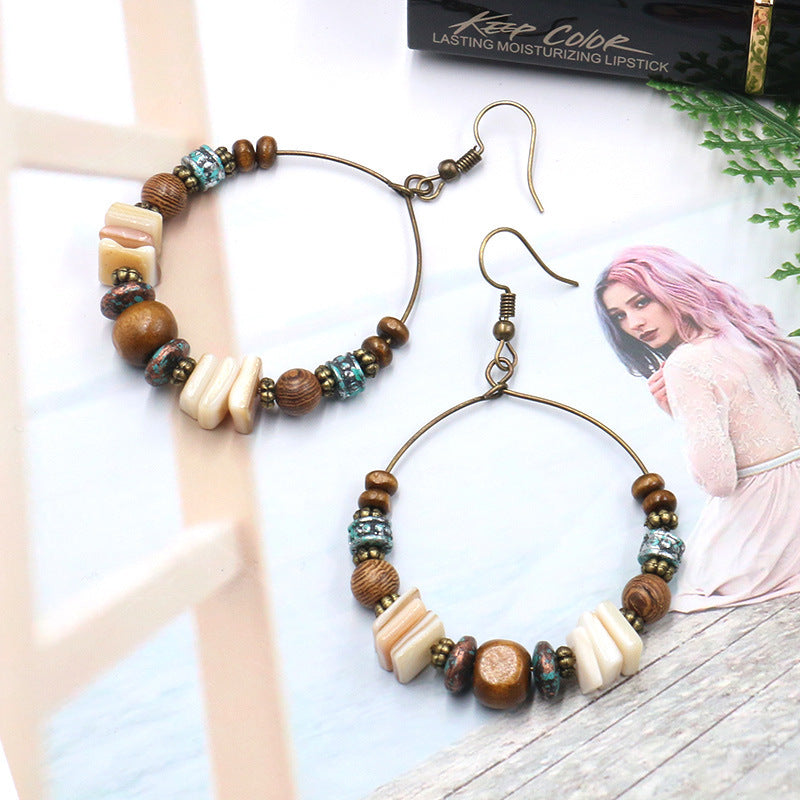 OPE02 Tribal Boho Lightweight Earrings