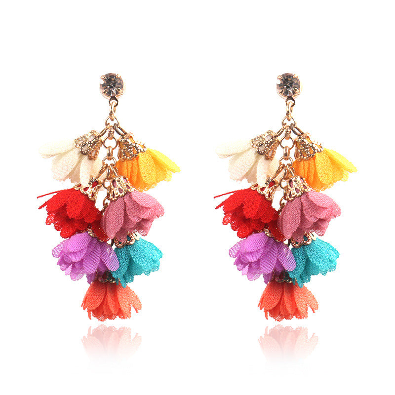 CCE02 Summer Colorful Boho Earrings