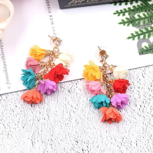 CCE02 Summer Colorful Boho Earrings