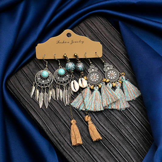 Boho Tribal Ethnic Style Earrings AE03