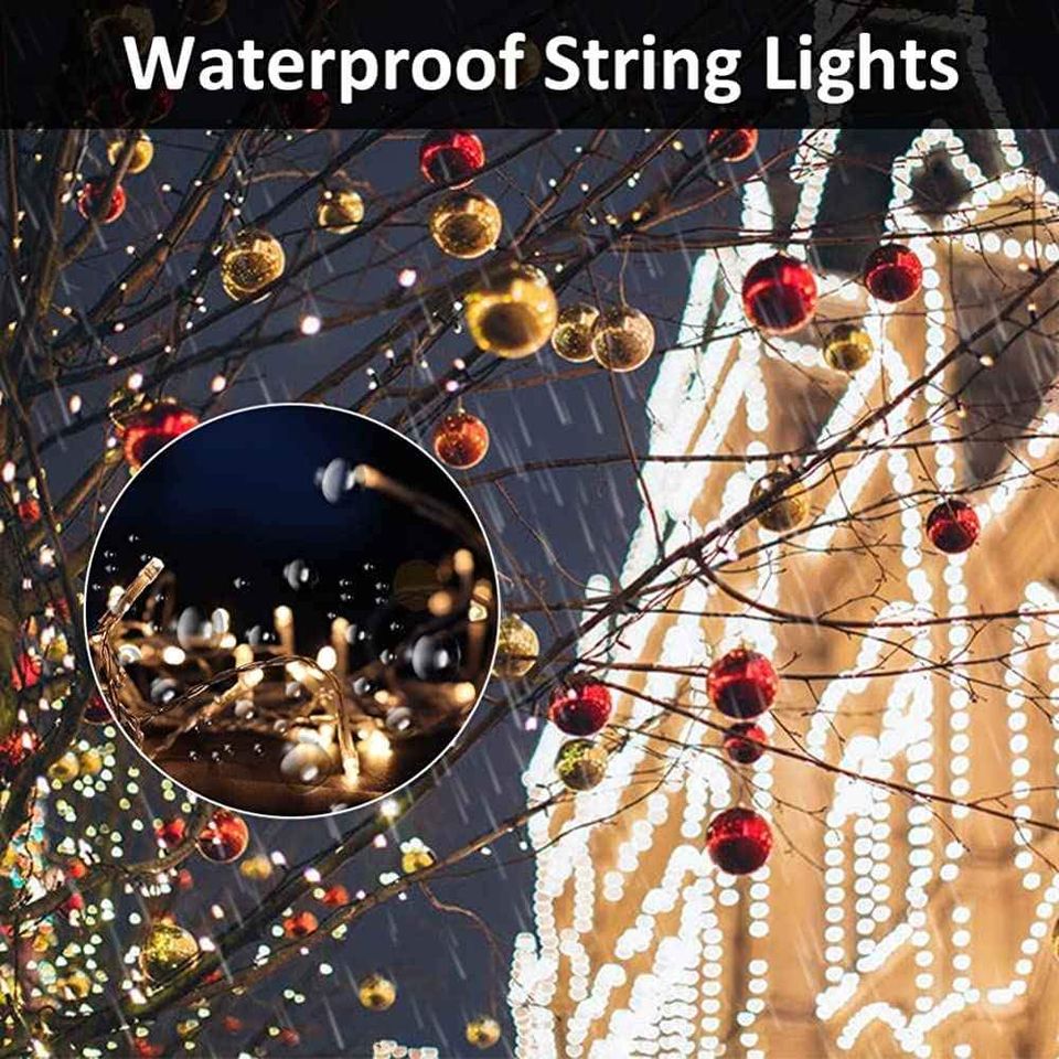 98ft Christmas Decoration String Lights Fairy Sparkling Lights - Warm White