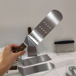6 Piece Spatula Set Grilling BBQ Griddle Spatula Set