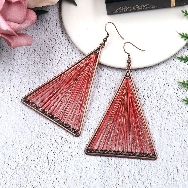 BOHO Triangle String Earrings