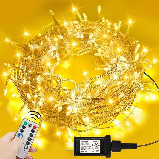 98ft Christmas Decoration String Lights Fairy Sparkling Lights - Warm White