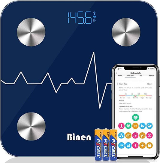 Bathroom Digital Body Weight Scale and Smart Bluetooth for BMI Monitor