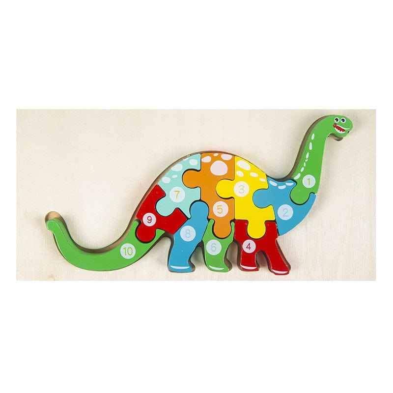 Wooden Puzzles Animal Cars Children's Jigsaw Puzzles Educational Toys