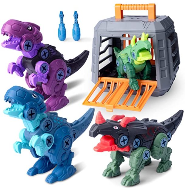 DIY Dinosaur Building Toy Construction Building Education STEM Toy
