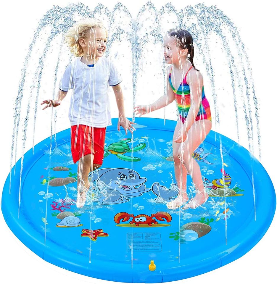 67" inches Kids Outdoor Water Sprinkler Splash Pad