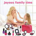 Pretend Makeup for Girls, Play Makeup Kit Set for Toddler Gifts with Cute Bag