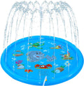 Summer Water Sprinkler Splash Pad Sprinkler for Kids - 67" Inflatable