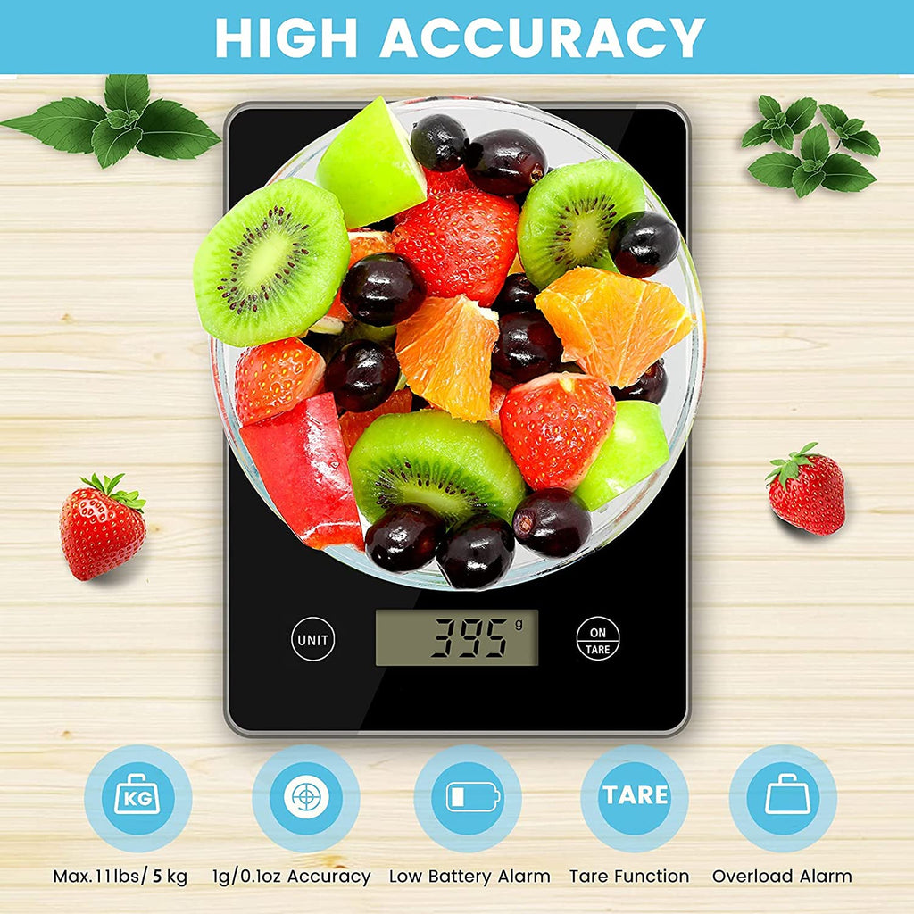 Bakers Scale 1g/0.1oz Precise Graduation Multifunction Digital Kitchen Scale
