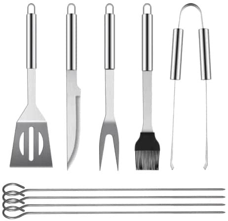 9 Pieces BBQ Grilling Utensil Set