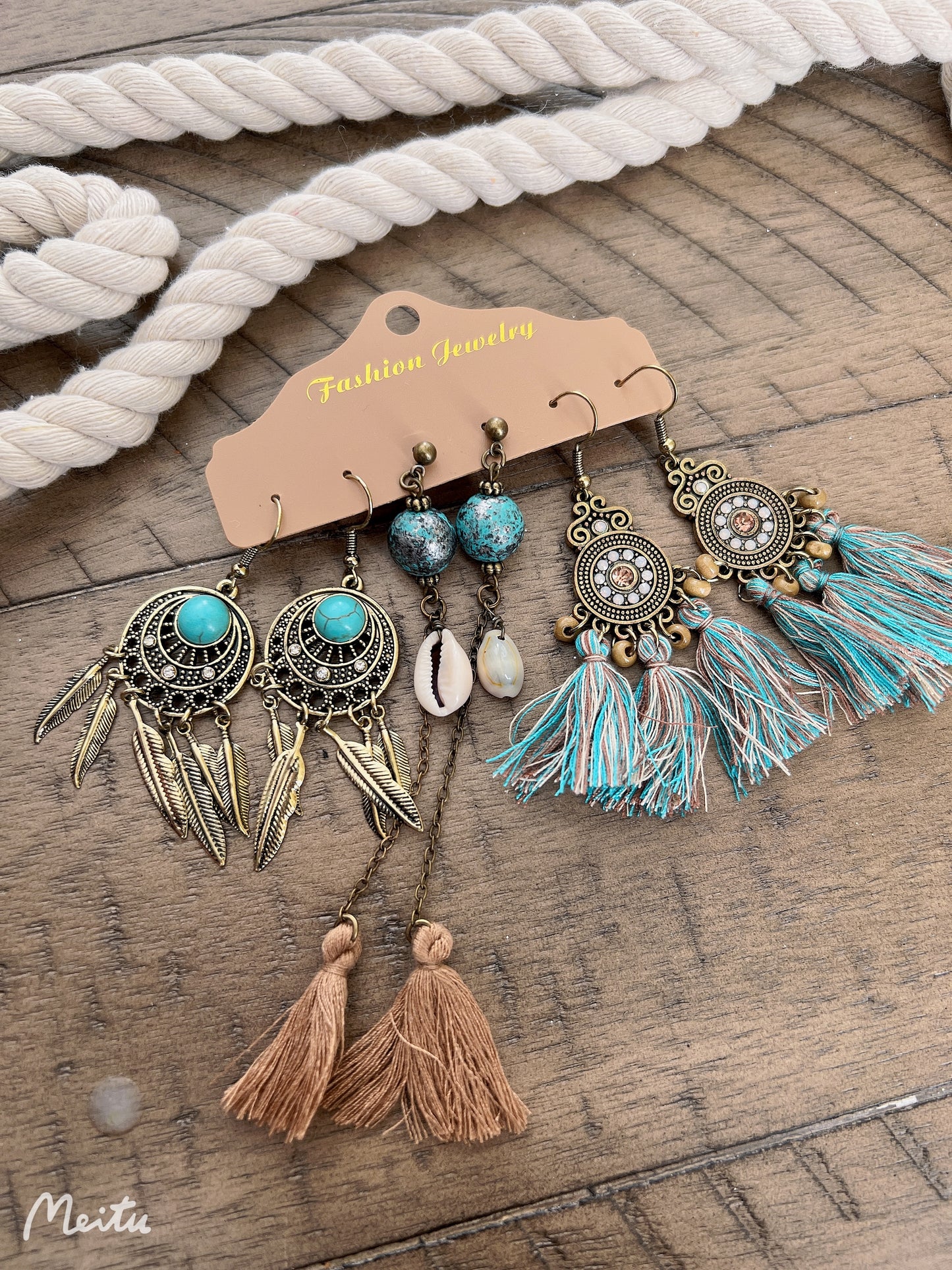 Boho Tribal Ethnic Style Earrings AE03