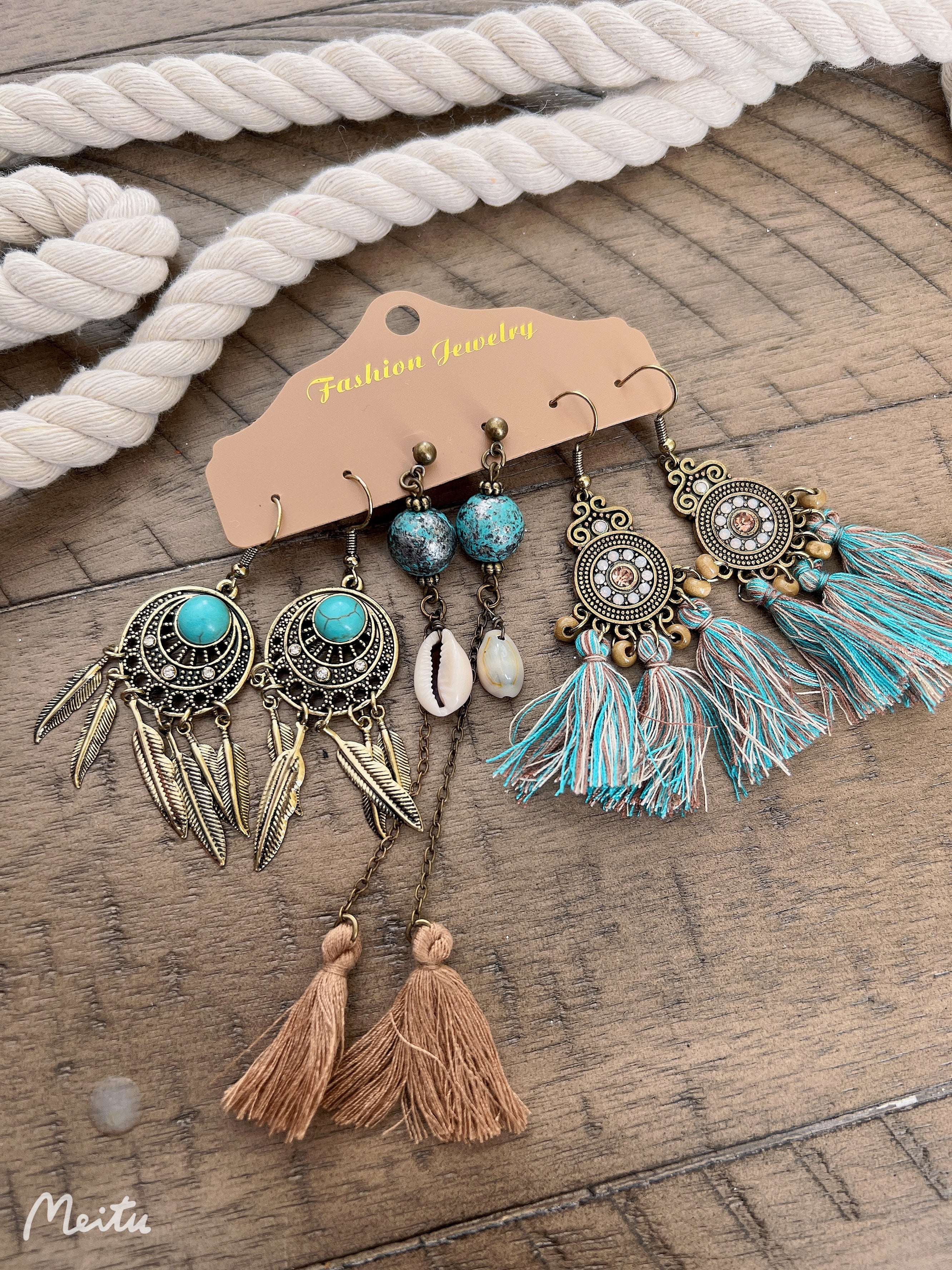 Boho Tribal Ethnic Style Earrings AE03