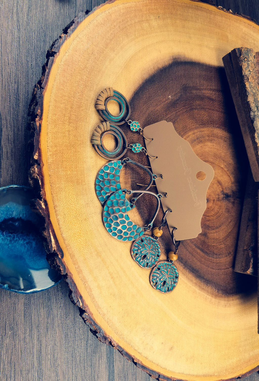 RE03 Boho Earrings 3 Pairs Set